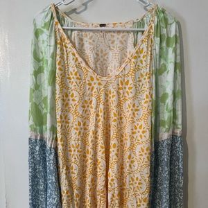 Colorful Free People top